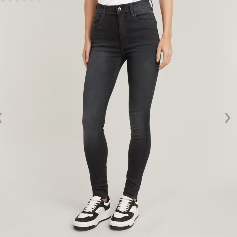 G-STAR Kafey Ultra High Skinny Jeans Smokey Grey Women’s Size 24/30 BRAND NEW